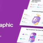 Finance Report Infographic Illustration Template