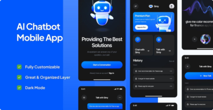 AI Chatbot Mobile UI Kit