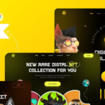 Premium NFT and Blockchain Landing Page UI Kit