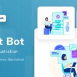 AI Chatbot Workflow Illustration Pack